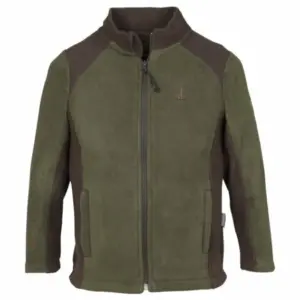 Fleecejacke für Kinder mit Stickerei Wildschwein versch. Größen