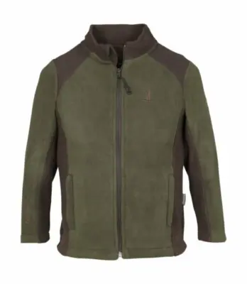 Fleecejacke für Kinder mit Stickerei Wildschwein versch. Größen