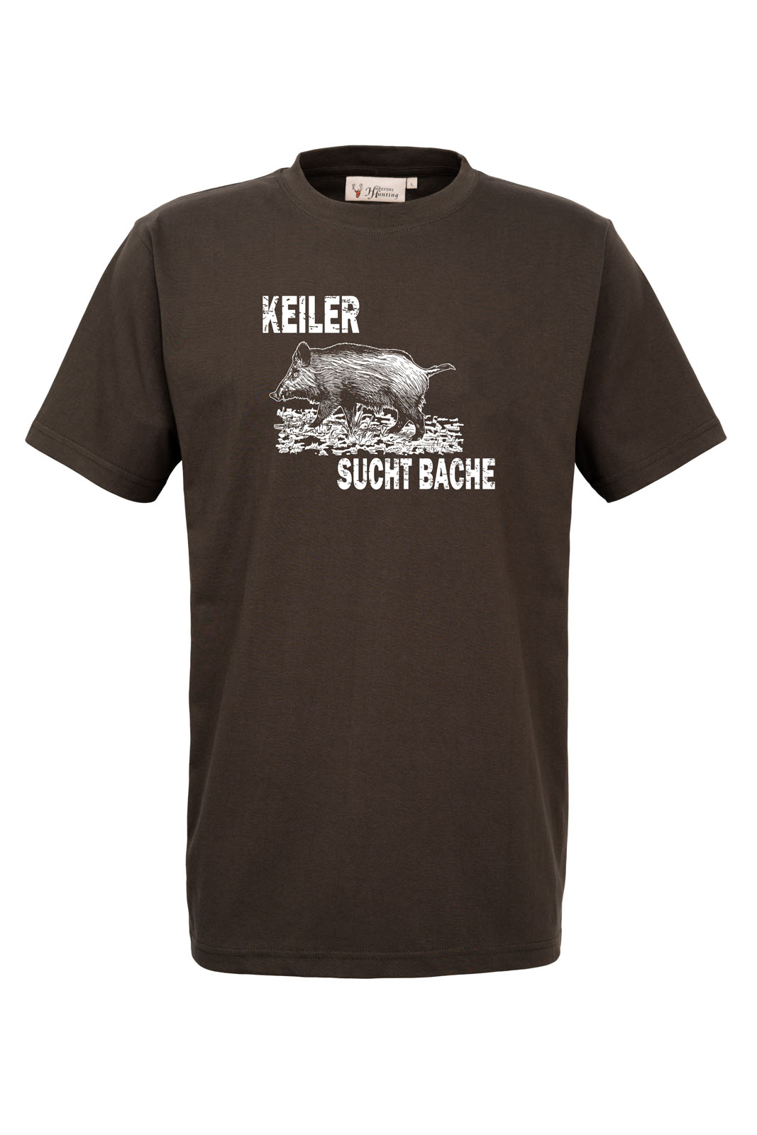 Hubertus Herren T-Shirt "Keiler sucht Bache" bis Gr. 7XL
