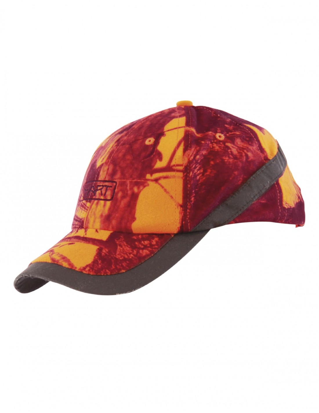 HART Latok Jagdcap, Cappello Mimetico Per Caccia, Colore Forest E Blaze, Realistico, Abbinabile A Giacca E Pantaloni Latok
